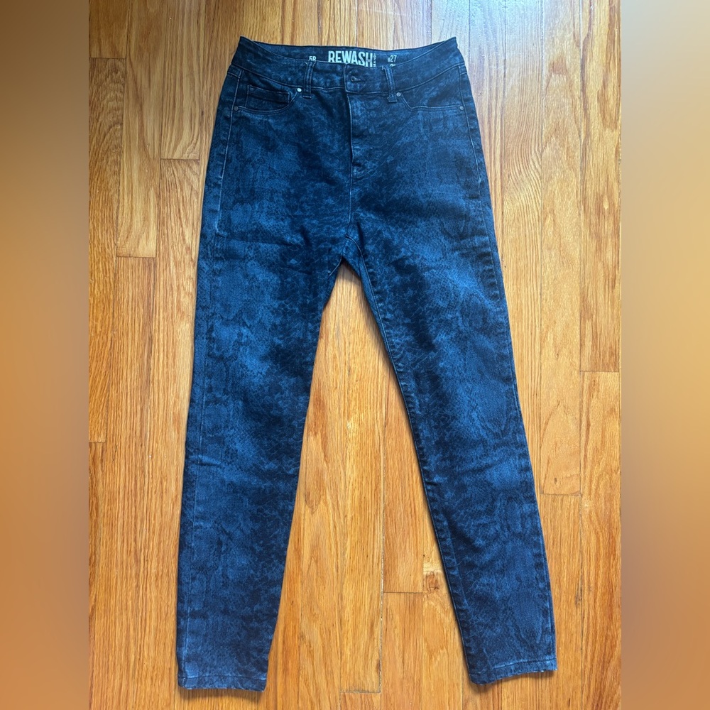 Rewash Blue Skinny Jeans Classic Denim